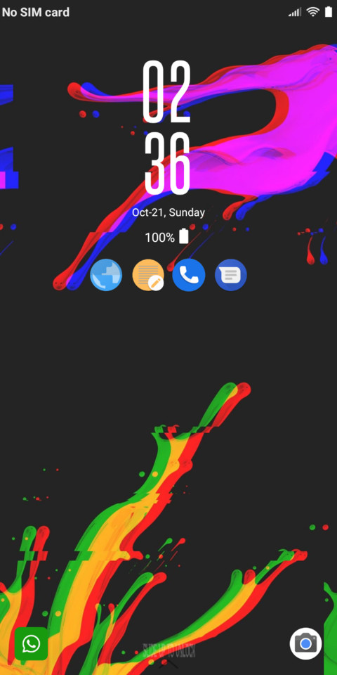 Android 9.0 Pie Dark screenshot