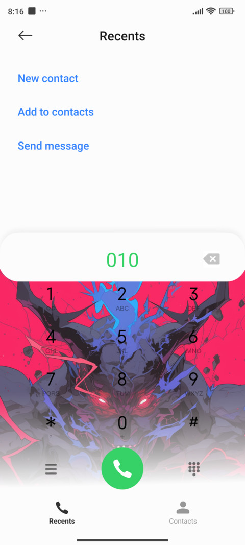 Comic book hero screenshot