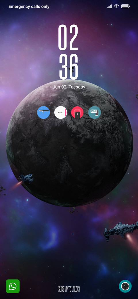 Simple SpaceX screenshot
