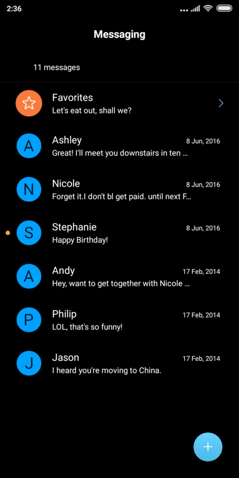 Black and blue screenshot