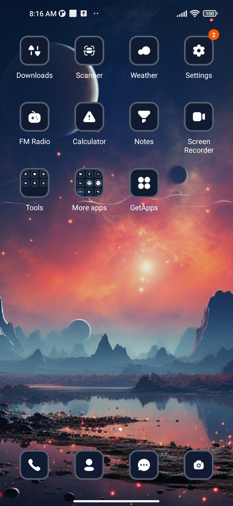 Planets screenshot