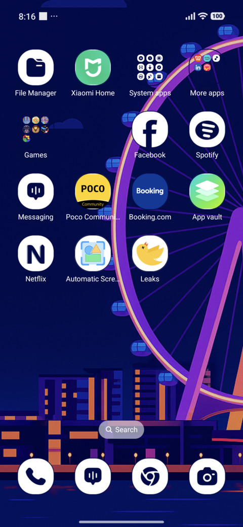 Night Wheel screenshot
