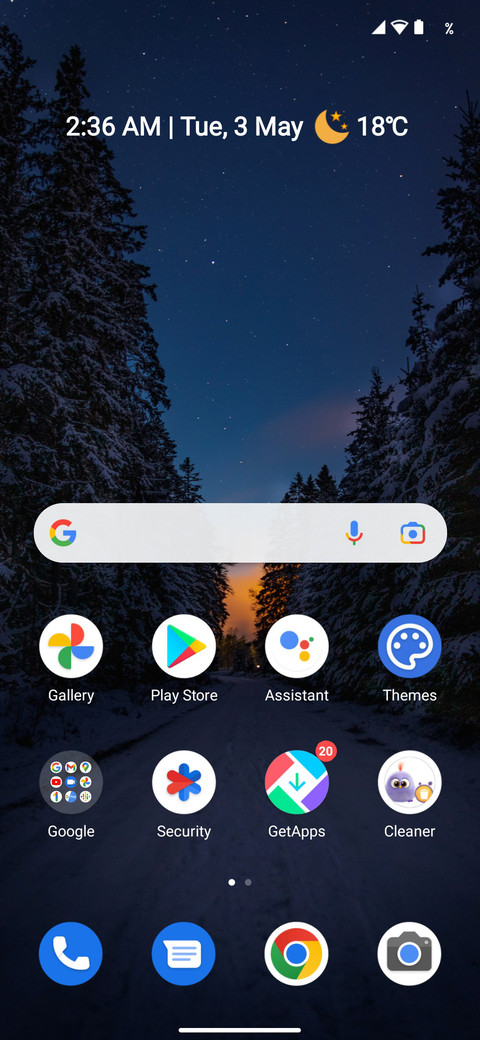 PixysOS screenshot