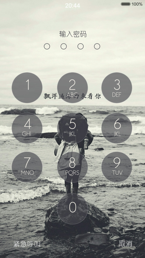 漂洋过海来看你（双锁屏） screenshot