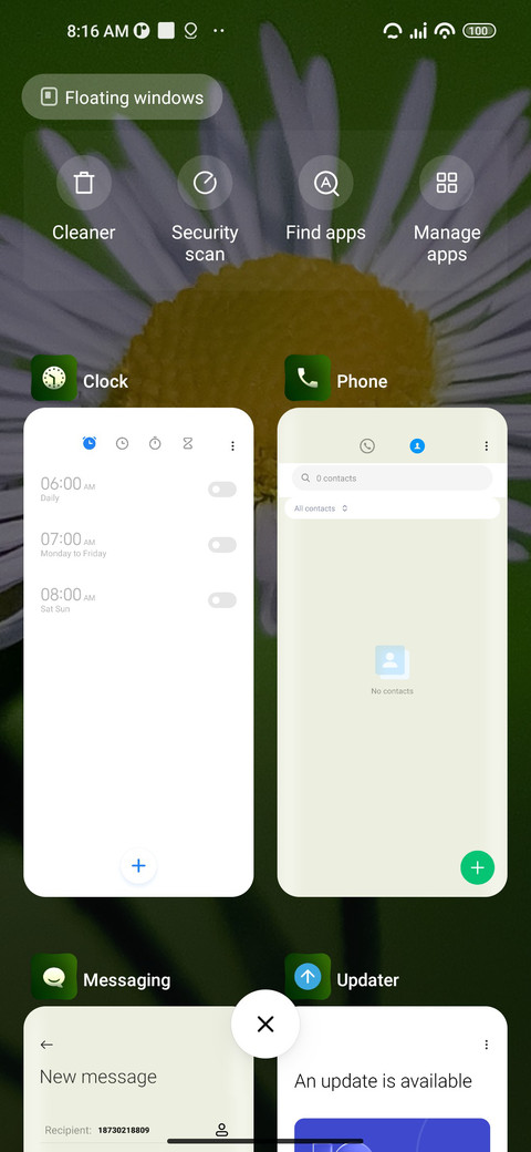 Dewdrop screenshot