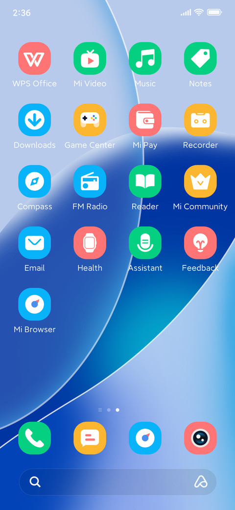 Cyan Flow Rhythm screenshot