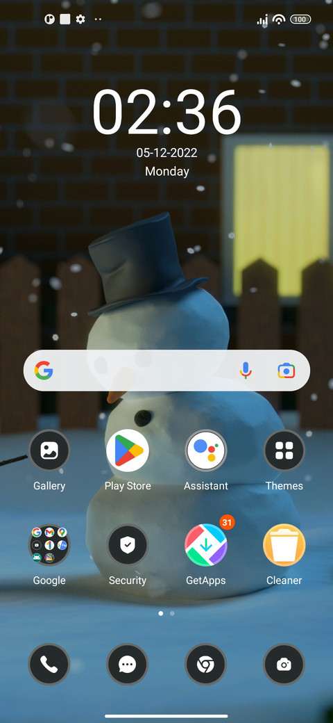 Snowman screenshot