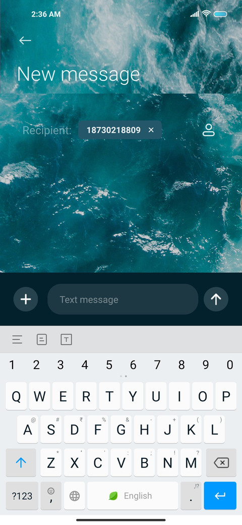 Eye protection sea screenshot