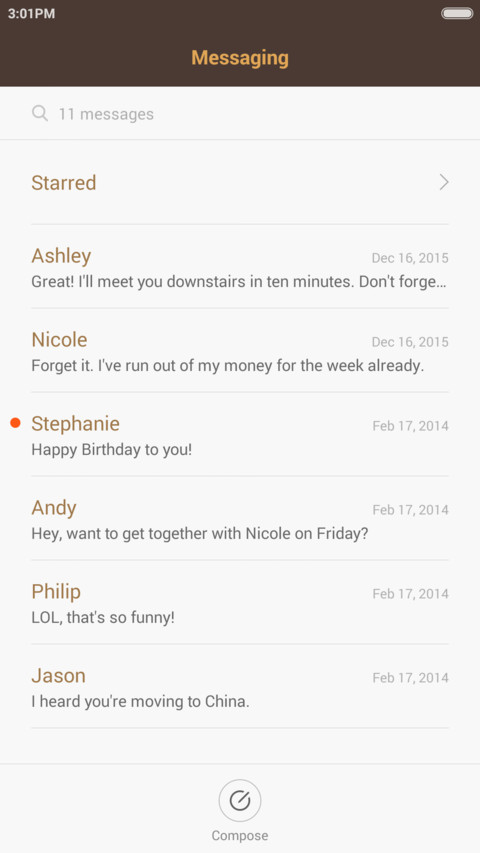 Time screenshot