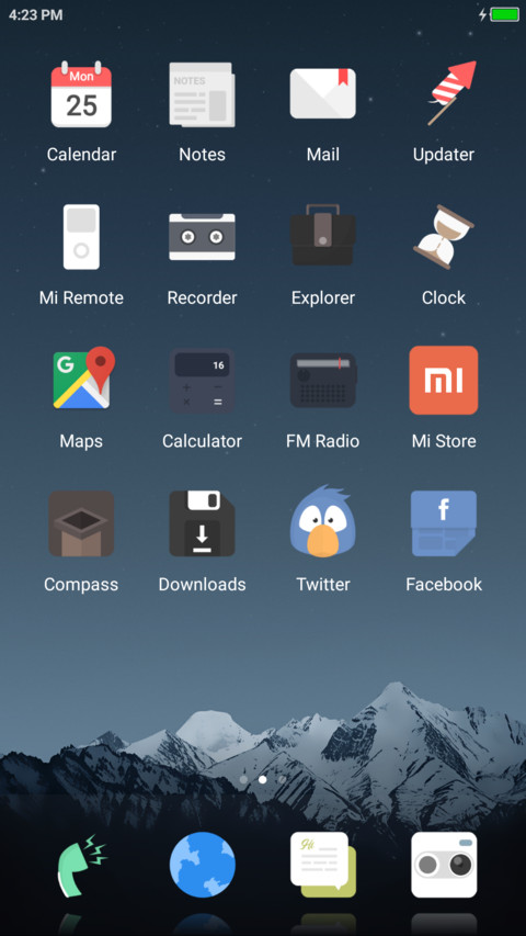 Flat Pixel Light screenshot