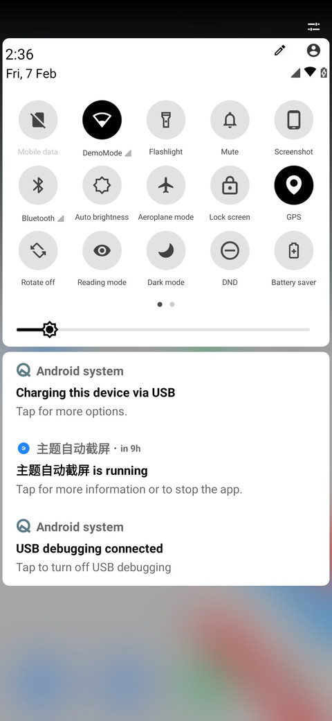 Evolution X OS screenshot