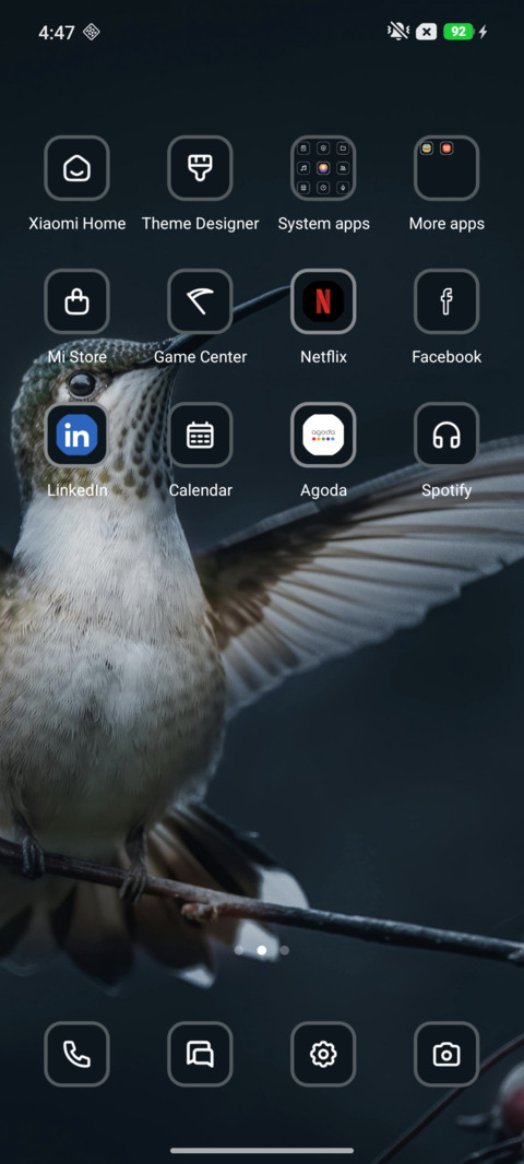 Bird screenshot