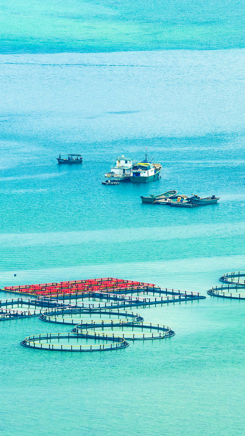 The fishing raft in Lingshui Danjia Fishing Village screenshot