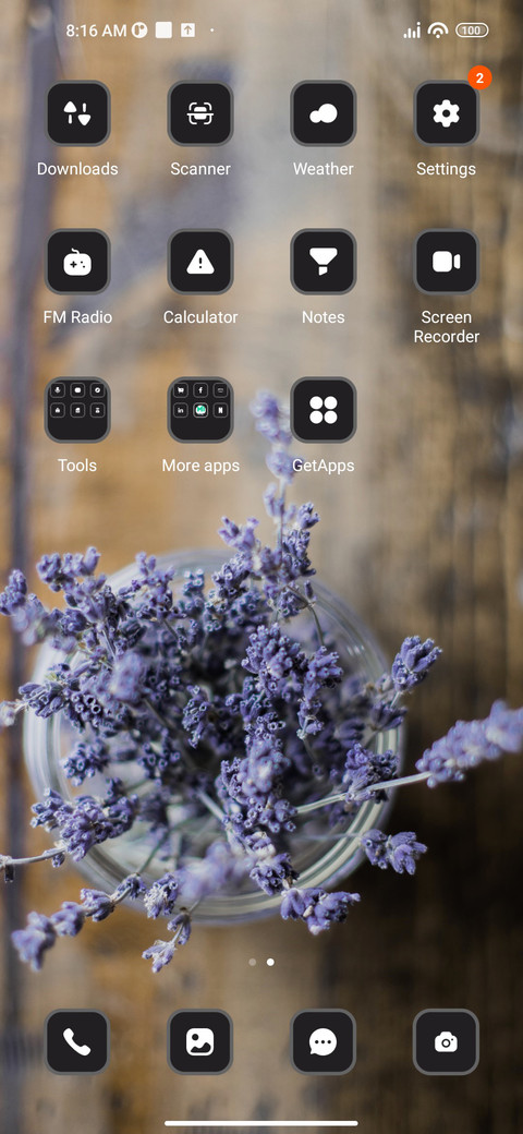 Lavender screenshot