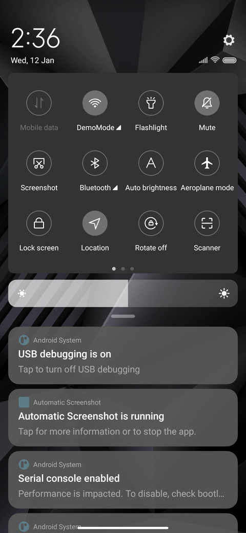 Black business screenshot