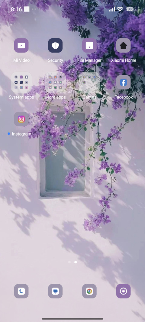 Purple screenshot