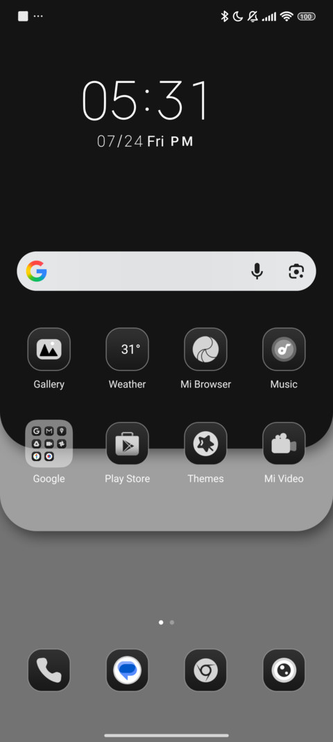 Ink Pale White screenshot