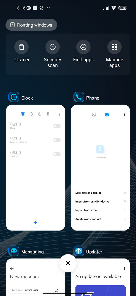 abstract structure screenshot