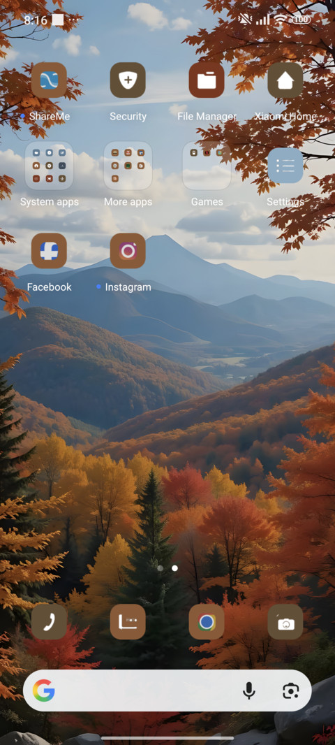Autumn screenshot