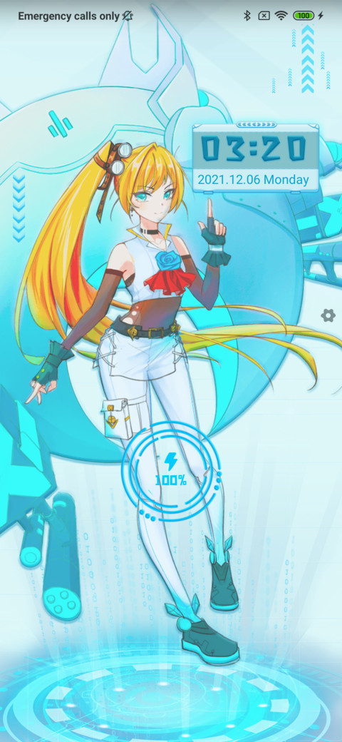 Mechanical girl screenshot