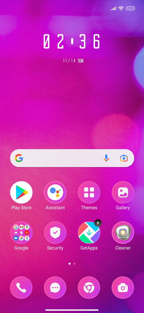 Purple Glow screenshot