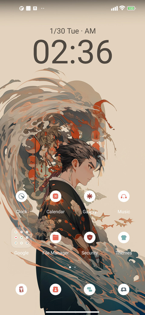 Antique style men screenshot