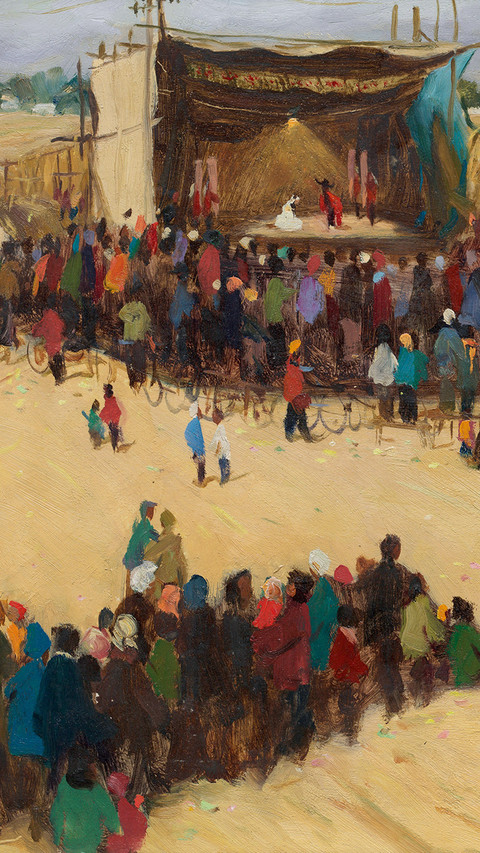 高潮绘画艺术展 screenshot