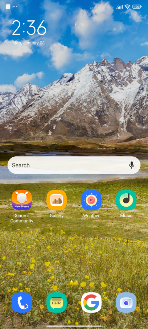 Nature screenshot