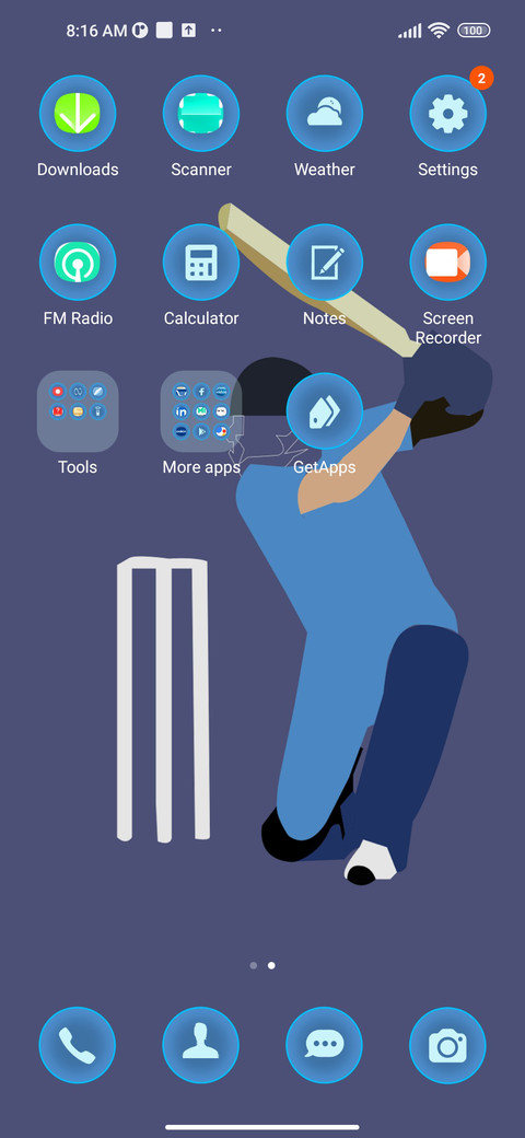 sports cricket screenshot