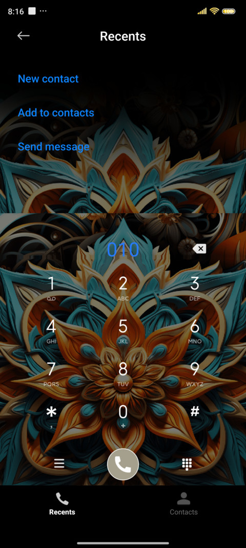 The flower Datura screenshot