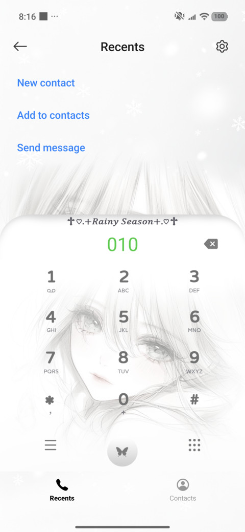 Winter Snow Girl screenshot