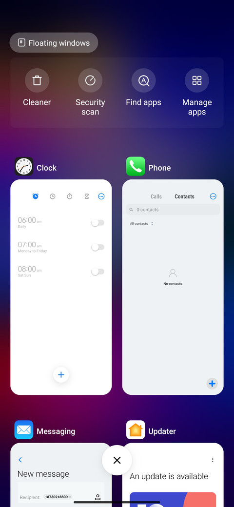 Android G screenshot