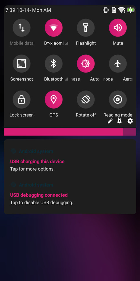 DARK PINK V10 screenshot
