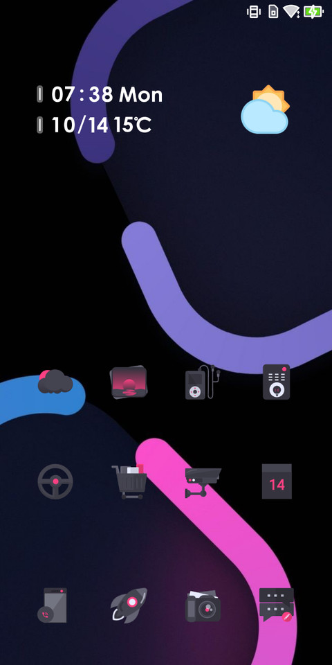 DARK PINK V10 screenshot