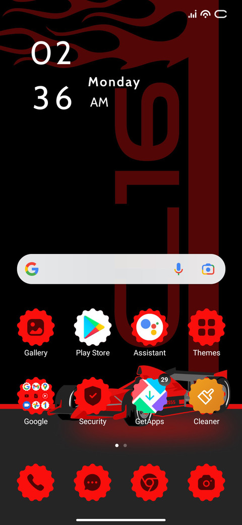 CL16 F1 screenshot