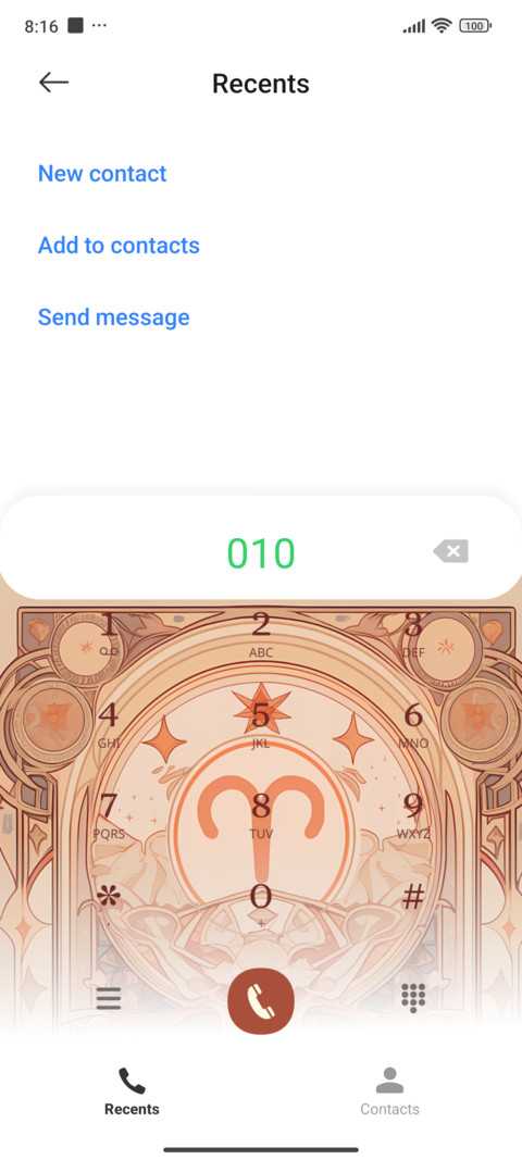 Aries screenshot