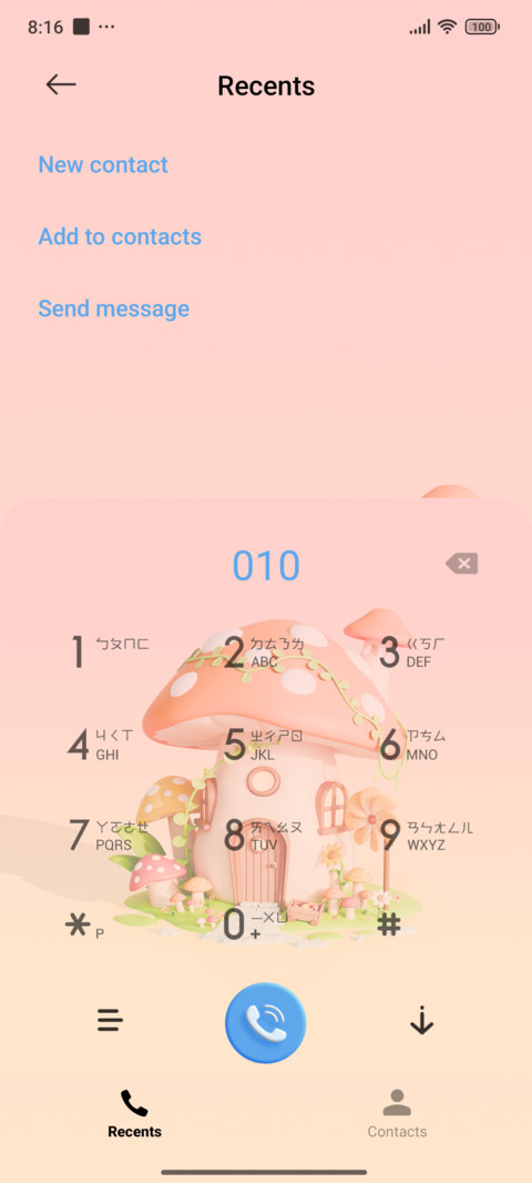 Mushroom house screenshot