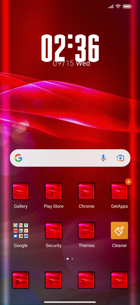 Red and Grey screenshot
