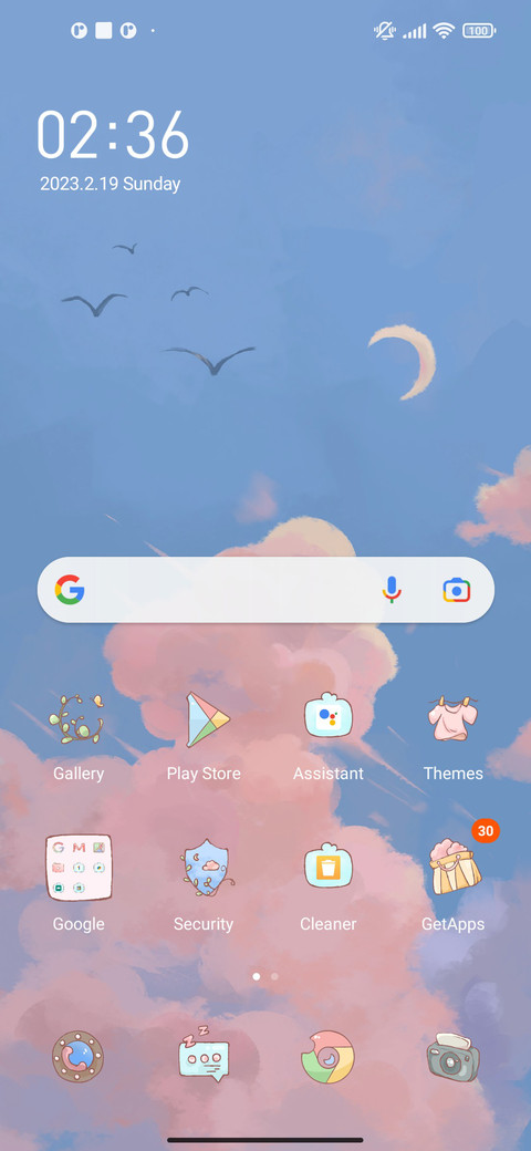 A cloud in the sky screenshot