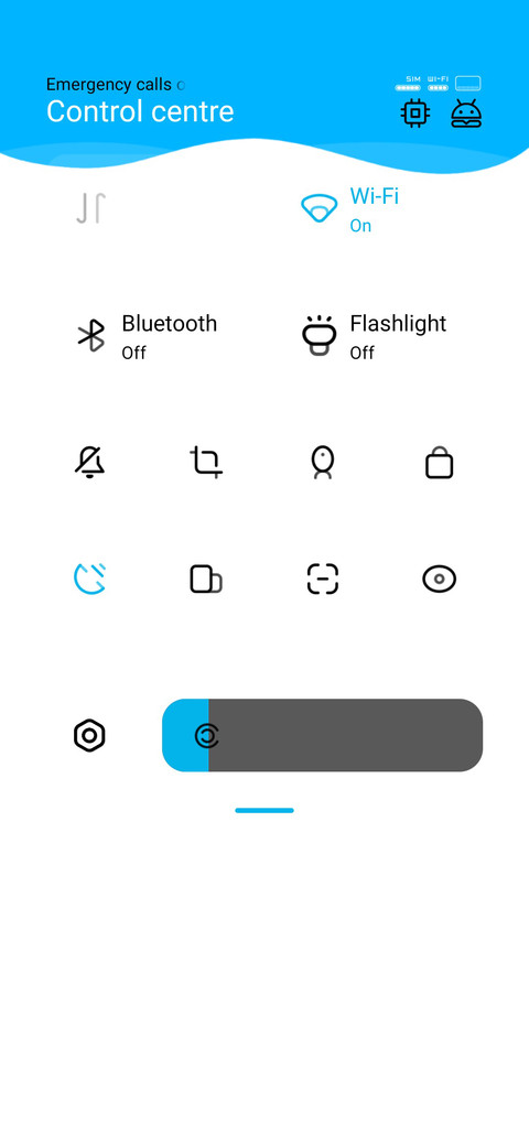 Zen Bluer LineUi screenshot