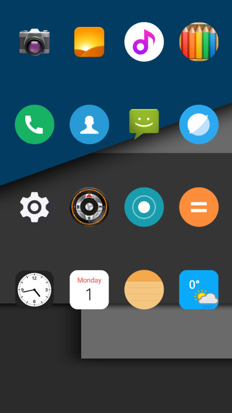 sky blue  screenshot