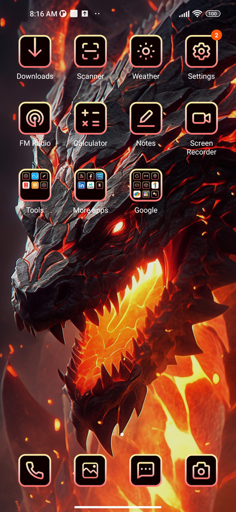 fiery dragon screenshot