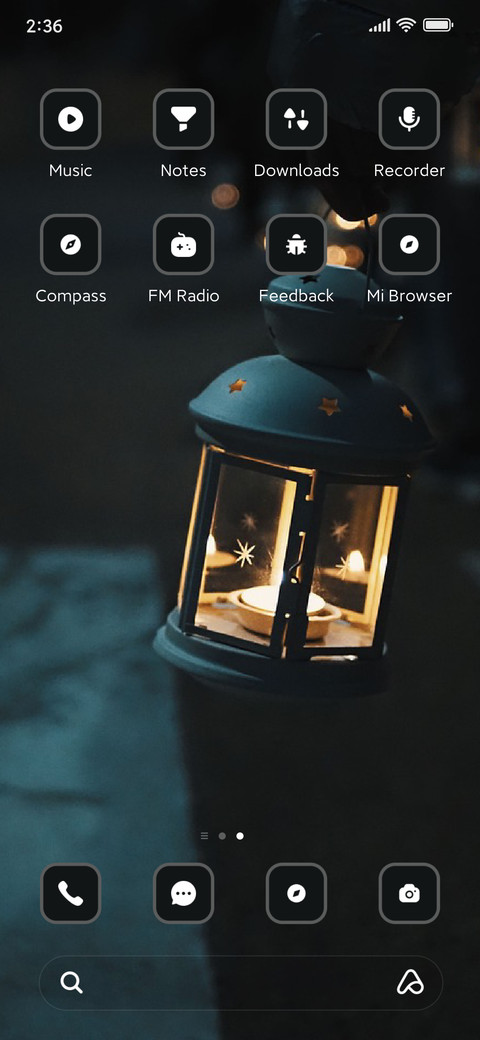 Snowy Lamp screenshot