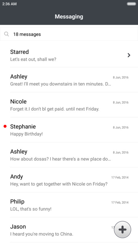 SEVEN screenshot