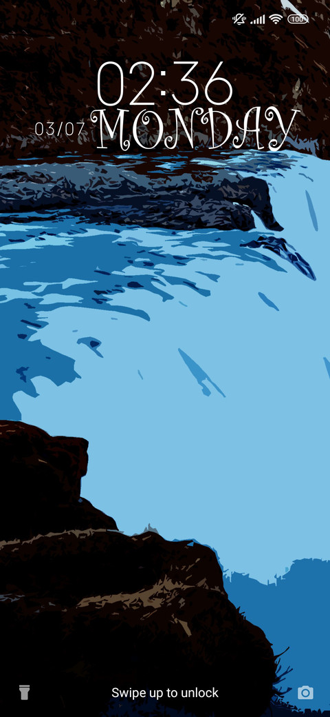 Waterfall_Night screenshot