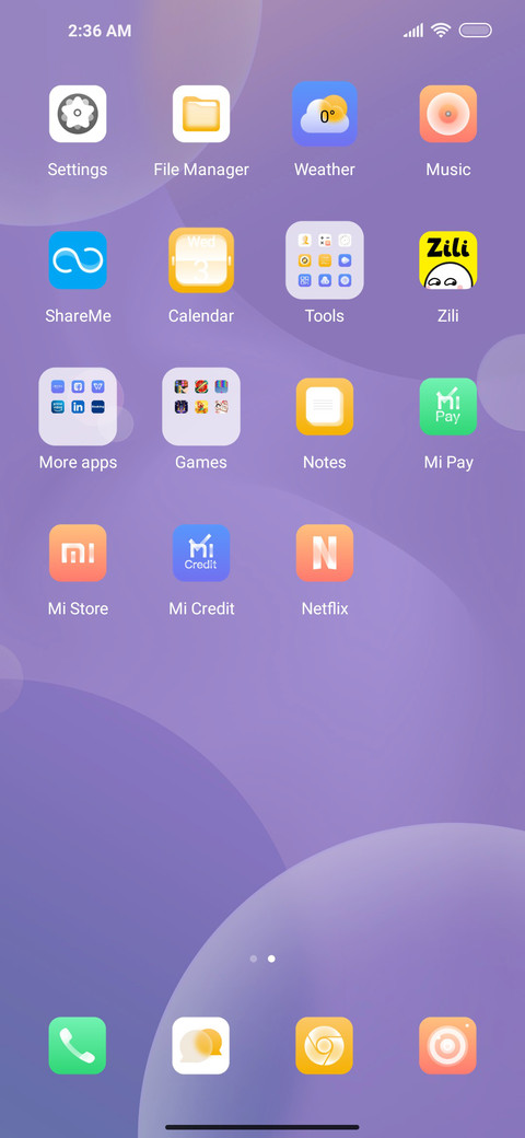 Simplicity screenshot