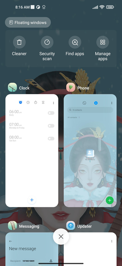 Falling geese screenshot