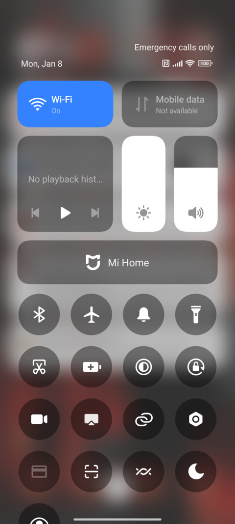 abstract red screenshot