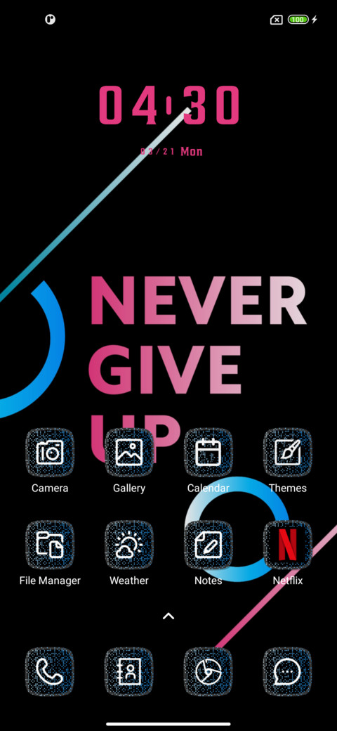 Unlock screenshot