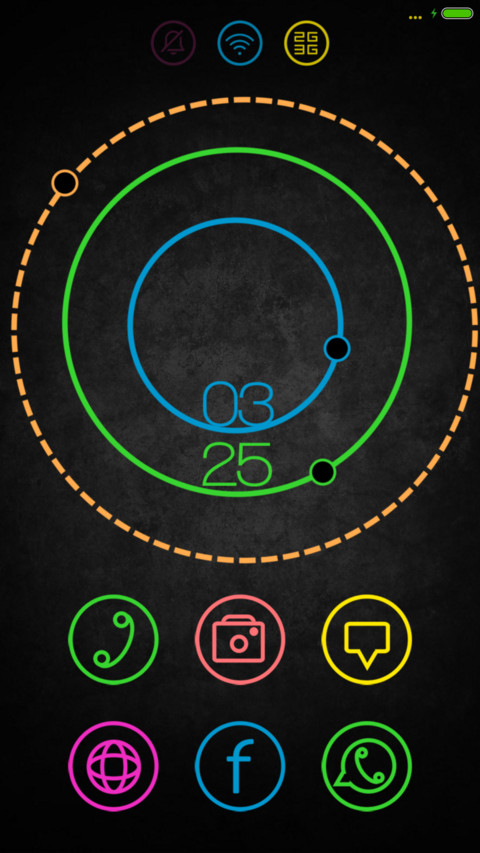 Clock Neon screenshot